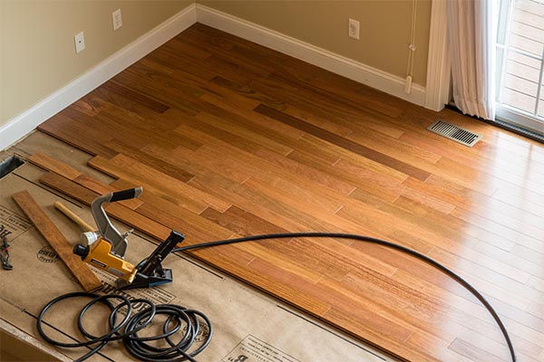 Wood and Tile Flooring Installation by Morin’s Construction - Show Low, AZ